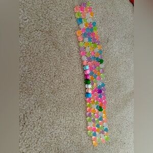 140 piece of resin frogs 7 sold colors 133 clear frogs and 1 rare pastel